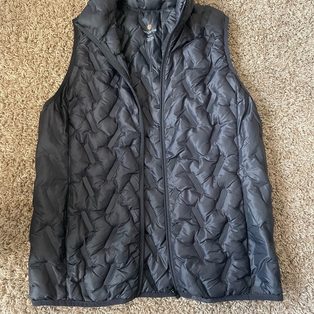 Tangerine Women's Dark Quilted Vest